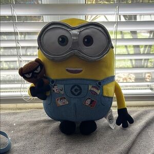 Universal Minion Stuffed Toy with Brown Bear